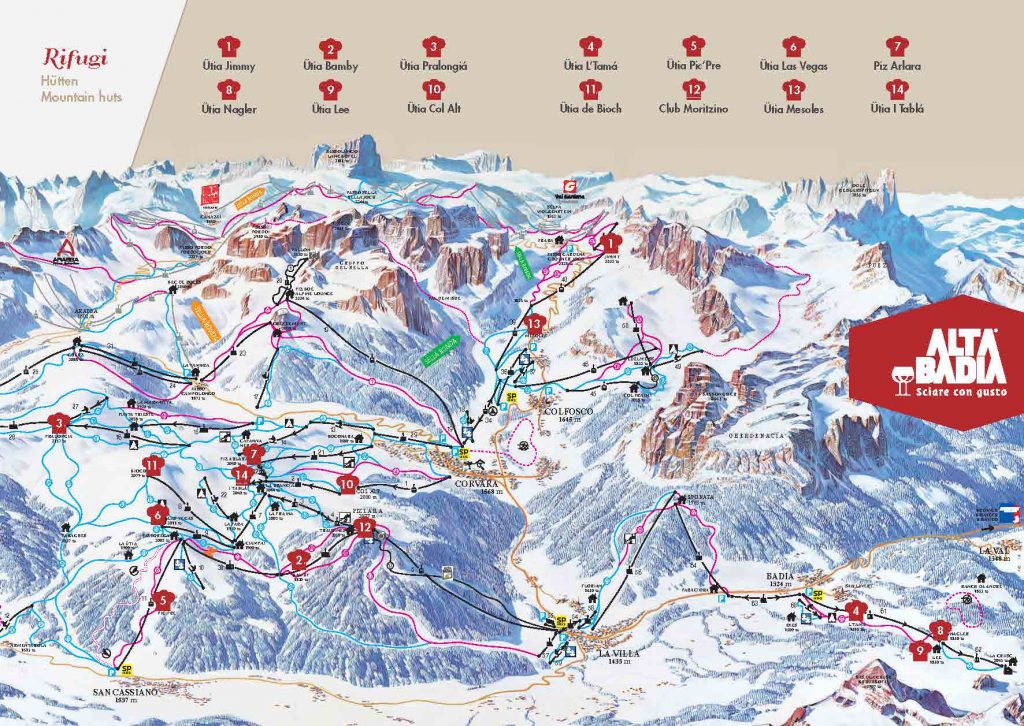 Skiing the Sud Tyrol