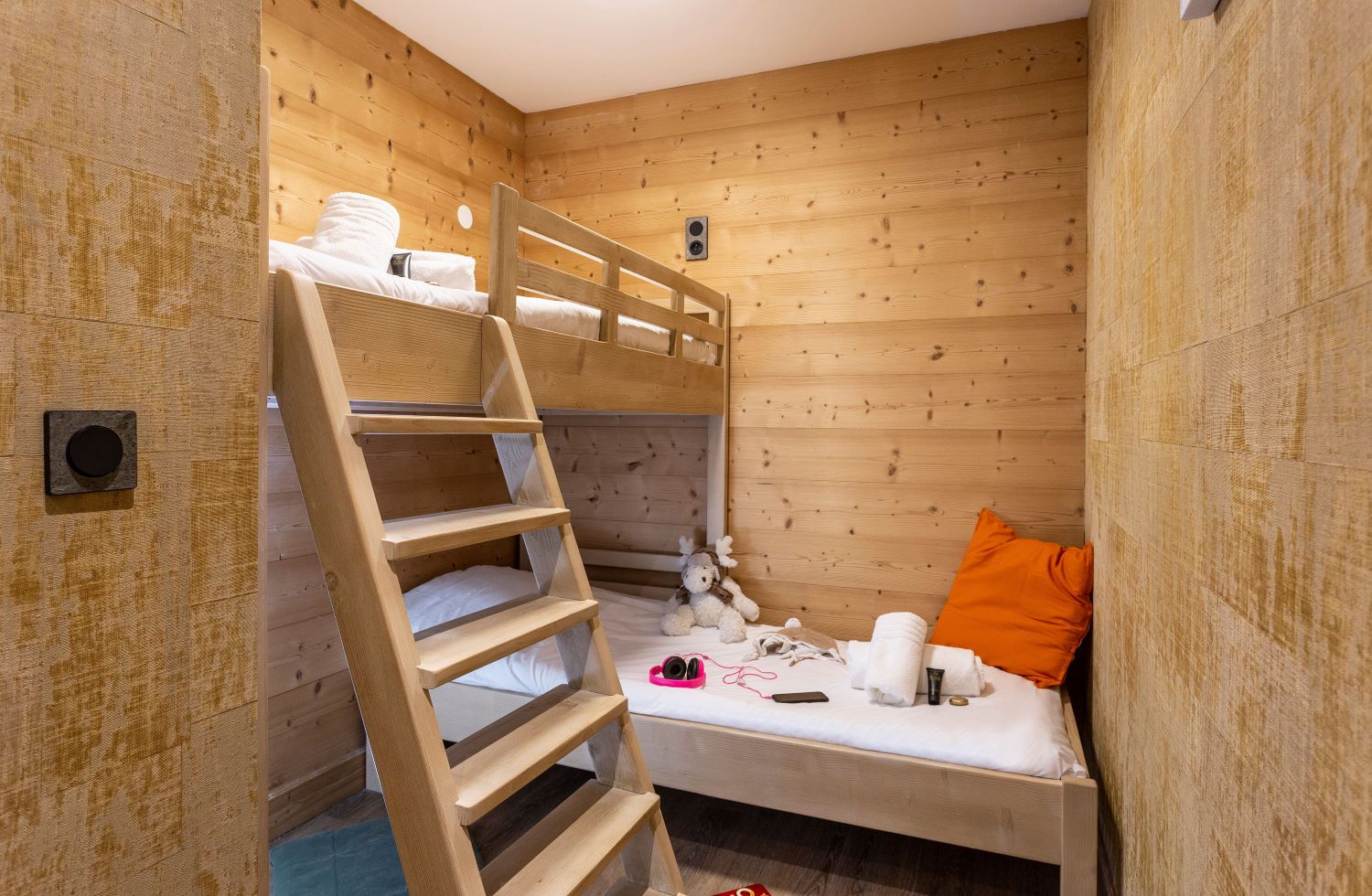 Residence Daria-I-Nor Alpe d'Huez - apartments cabin room with bunk beds