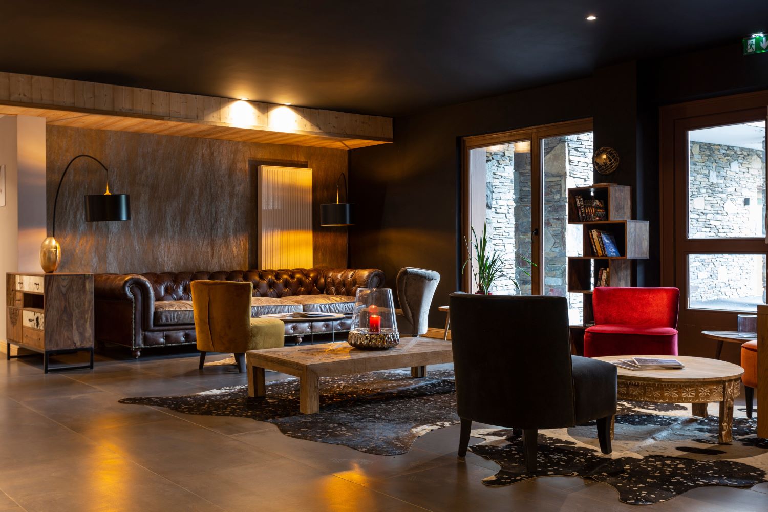 Residence Daria-I-Nor Alpe d'Huez - Apartments lobby seating area