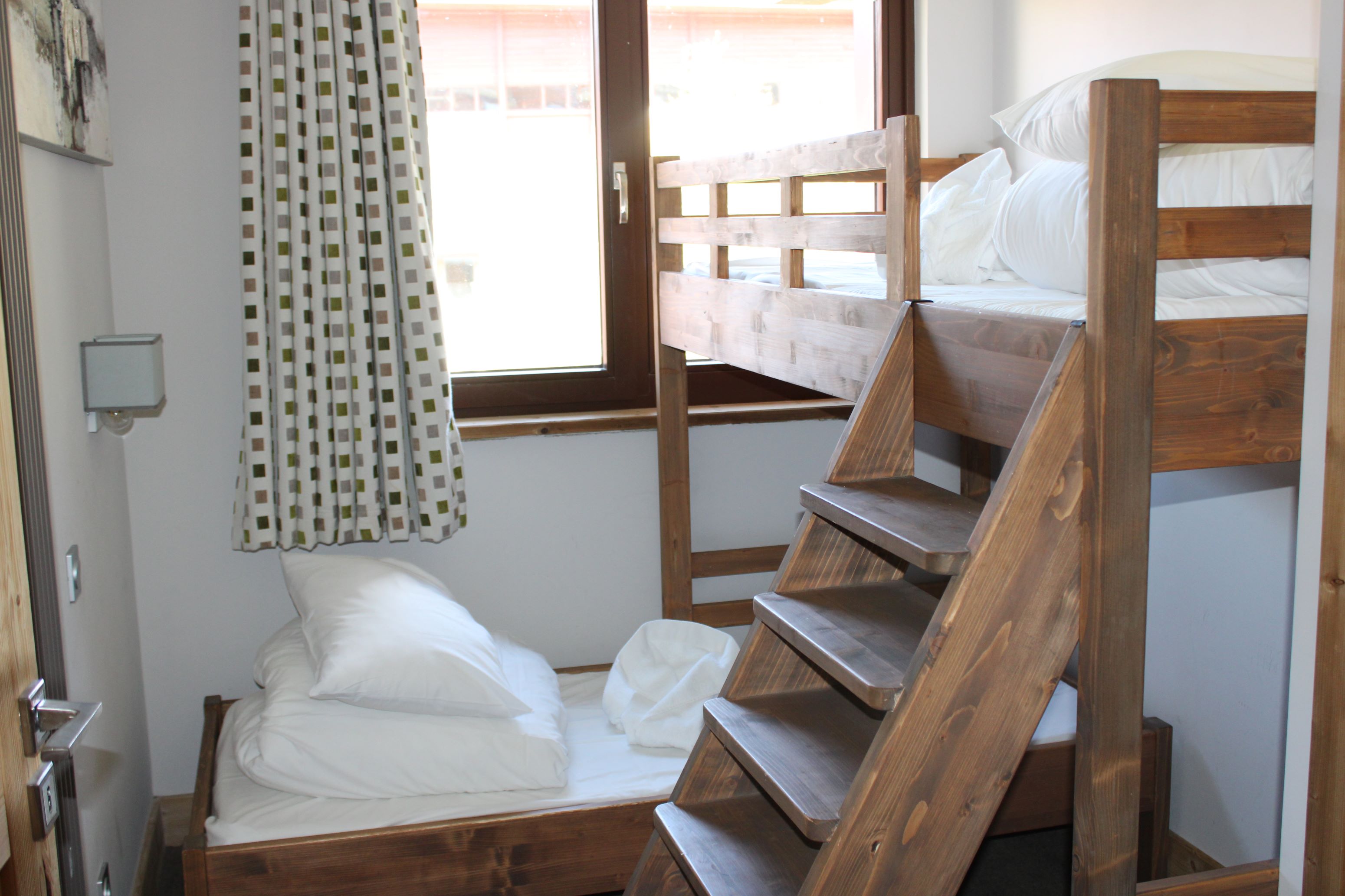 Residence La Source des Arcs, Les Arcs - bedroom with bunk beds