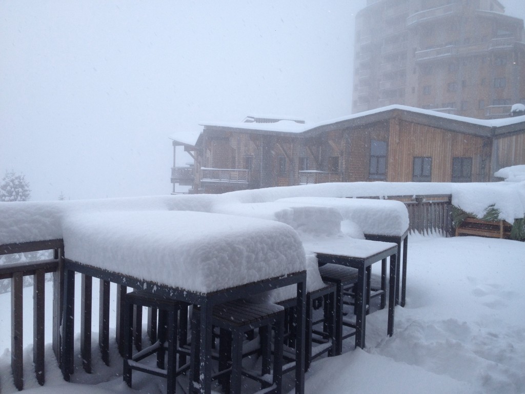 Recent Snowfall Alps