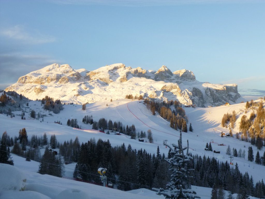 Skiing the Sud Tyrol