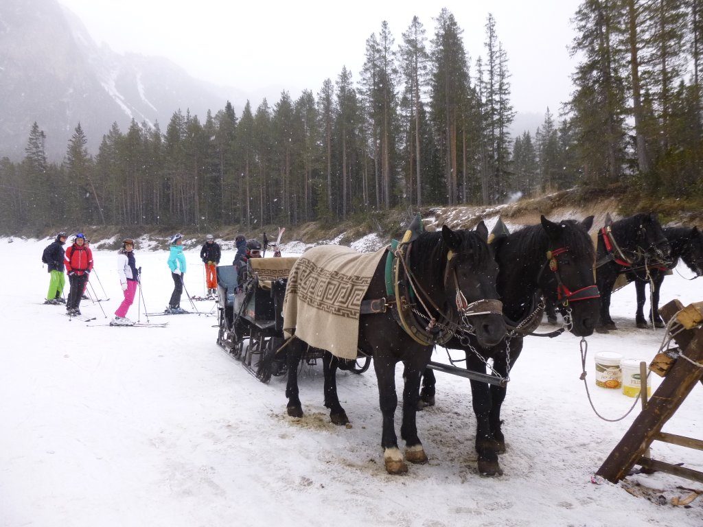 Skiing the Sud Tyrol