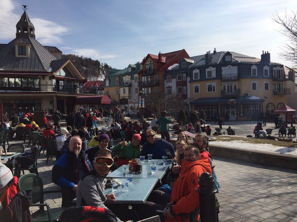 Skiing Mont Tremblant