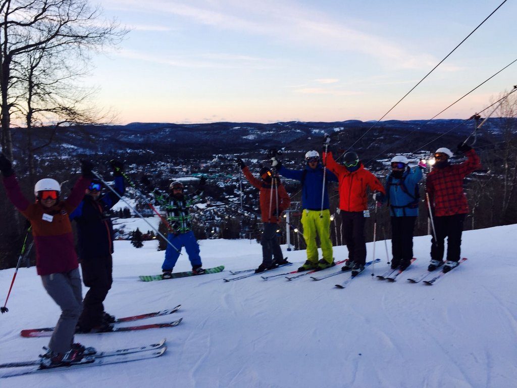 Skiing Mont Tremblant