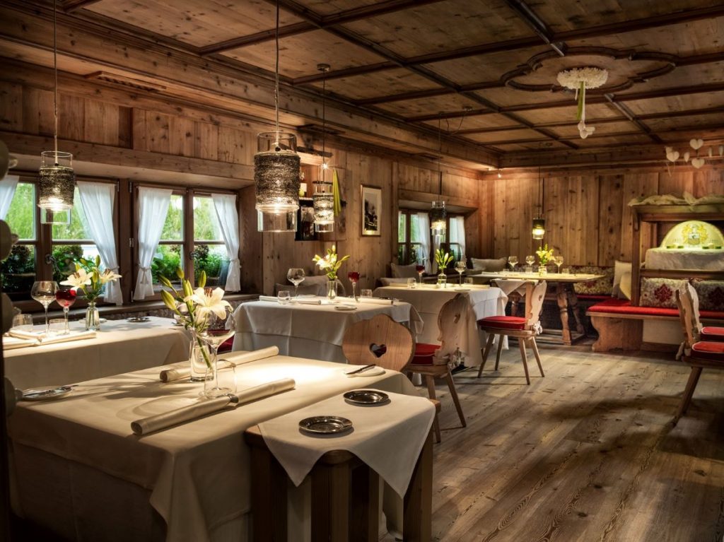 Hermitage Restaurant at Biohotel Hermitage, Madonna di Campiglio