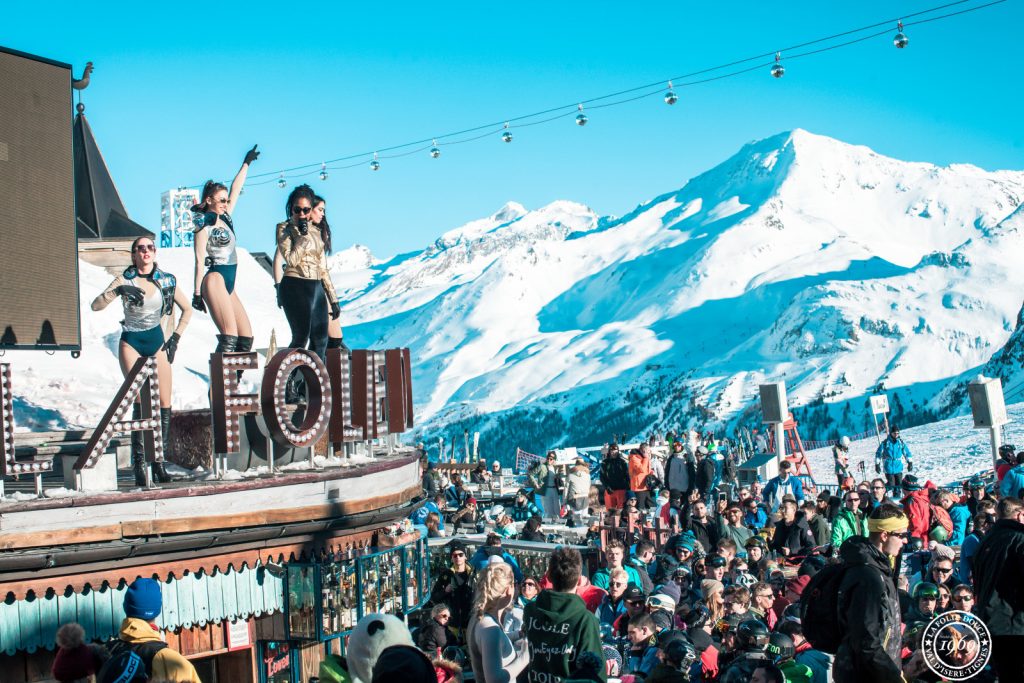 Ski bucket list: dancing at La Folie Douce in Val d'Isère